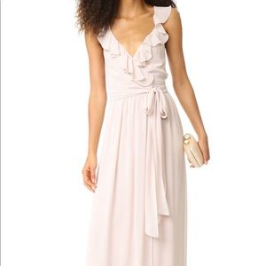 Joanna August Lacey Ruffle Wrap Dress Bridesmaid